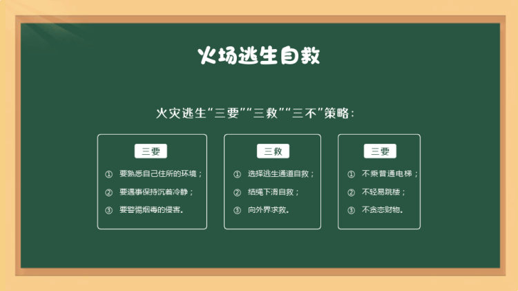 年全国消防安全日消防安全主题班会PPT
