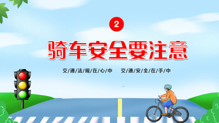 全国交通安全日中小学生交通安全教育PPT