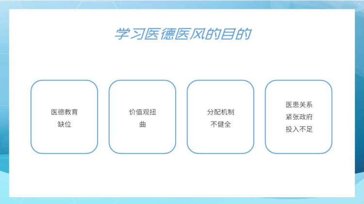 医务人员职业道德医德培训PPT