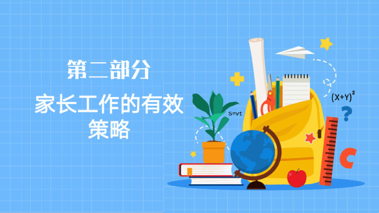 幼儿园家长沟通技巧之家长工作策略PPT