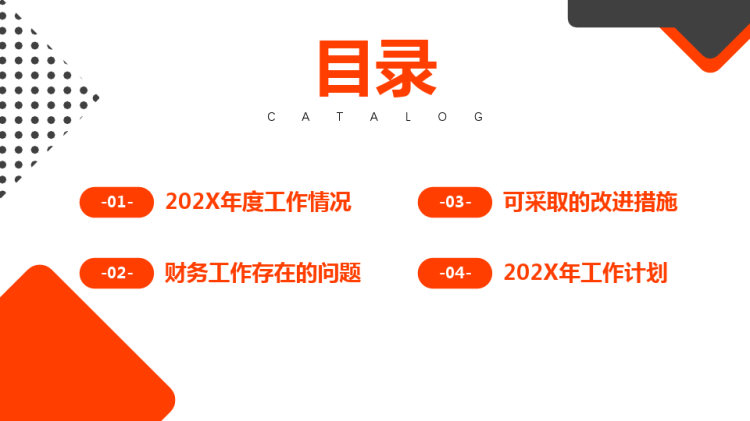 财务部年终计划述职工作汇报总结报告PPT