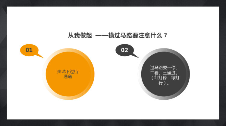 文明交通安全出行中学生交通安全教育课PPT