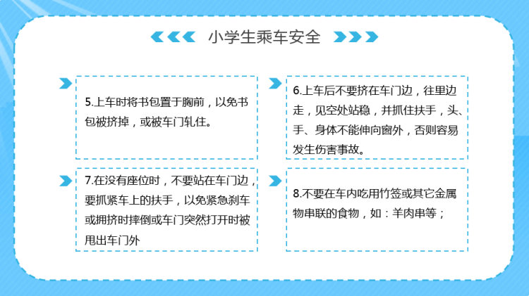 中小学生安全行为习惯养成教育主题班会PPT