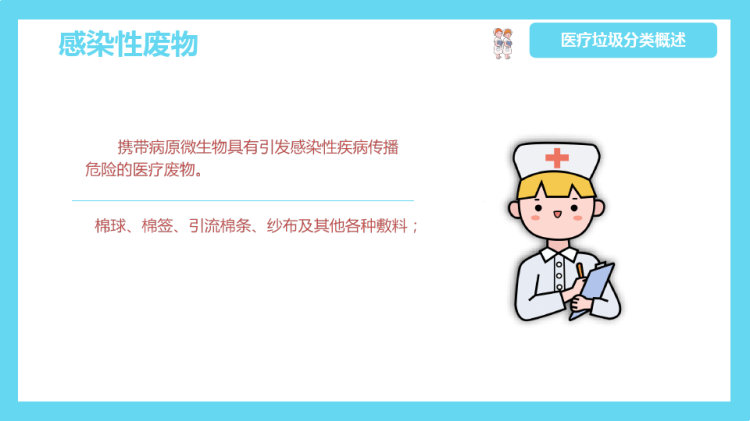 医疗垃圾分类处理PPT