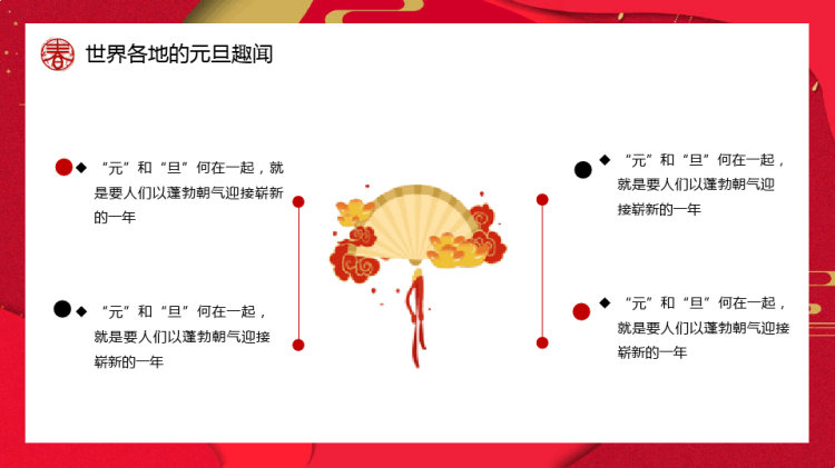 辞旧迎新主题班会PPT
