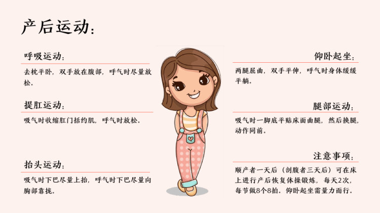 女性产后康复知识培训关爱产妇防产后抑郁PPT