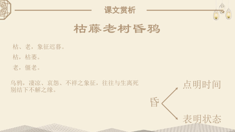 天净沙秋思PPT讲课PPT