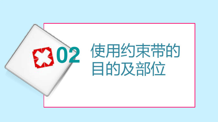 约束带使用的护理及PPT