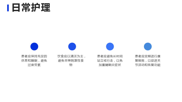 结核性腱鞘炎的护理PPT