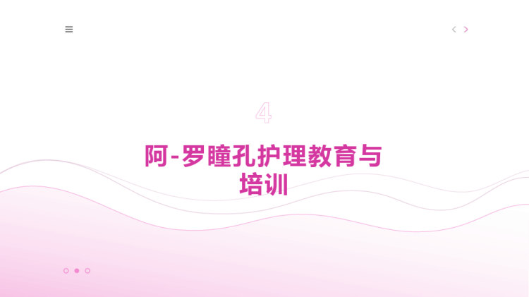 阿罗瞳孔护理PPT