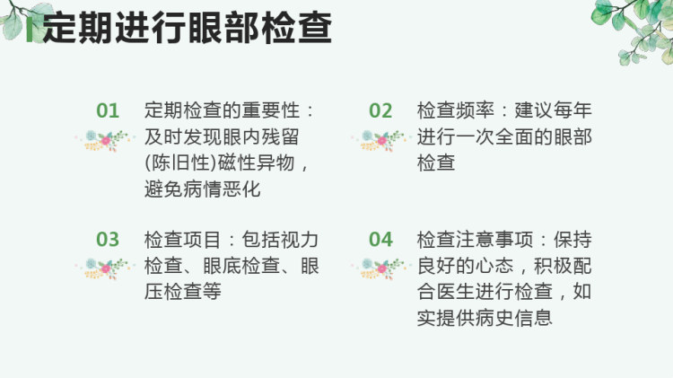 眼内残留PPT