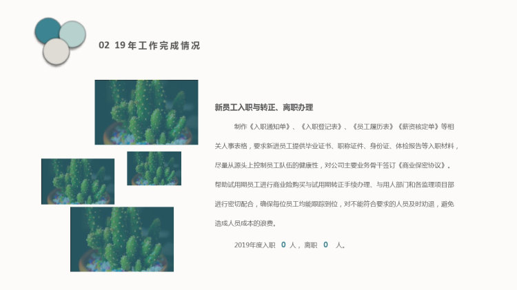 人事年度工作总结PPT