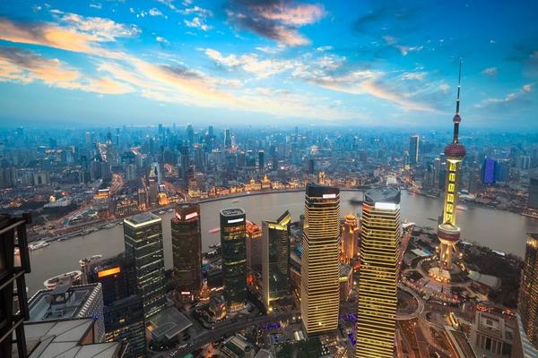 上海东方明珠PPT背景图片