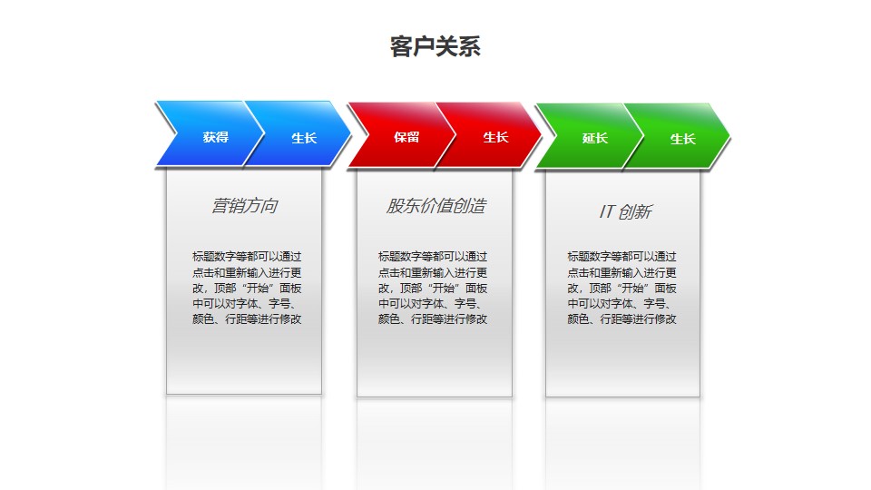 箭头PPT模板素材合集