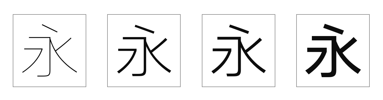 除了微软雅黑还有哪些适于PPT使用的字体-3