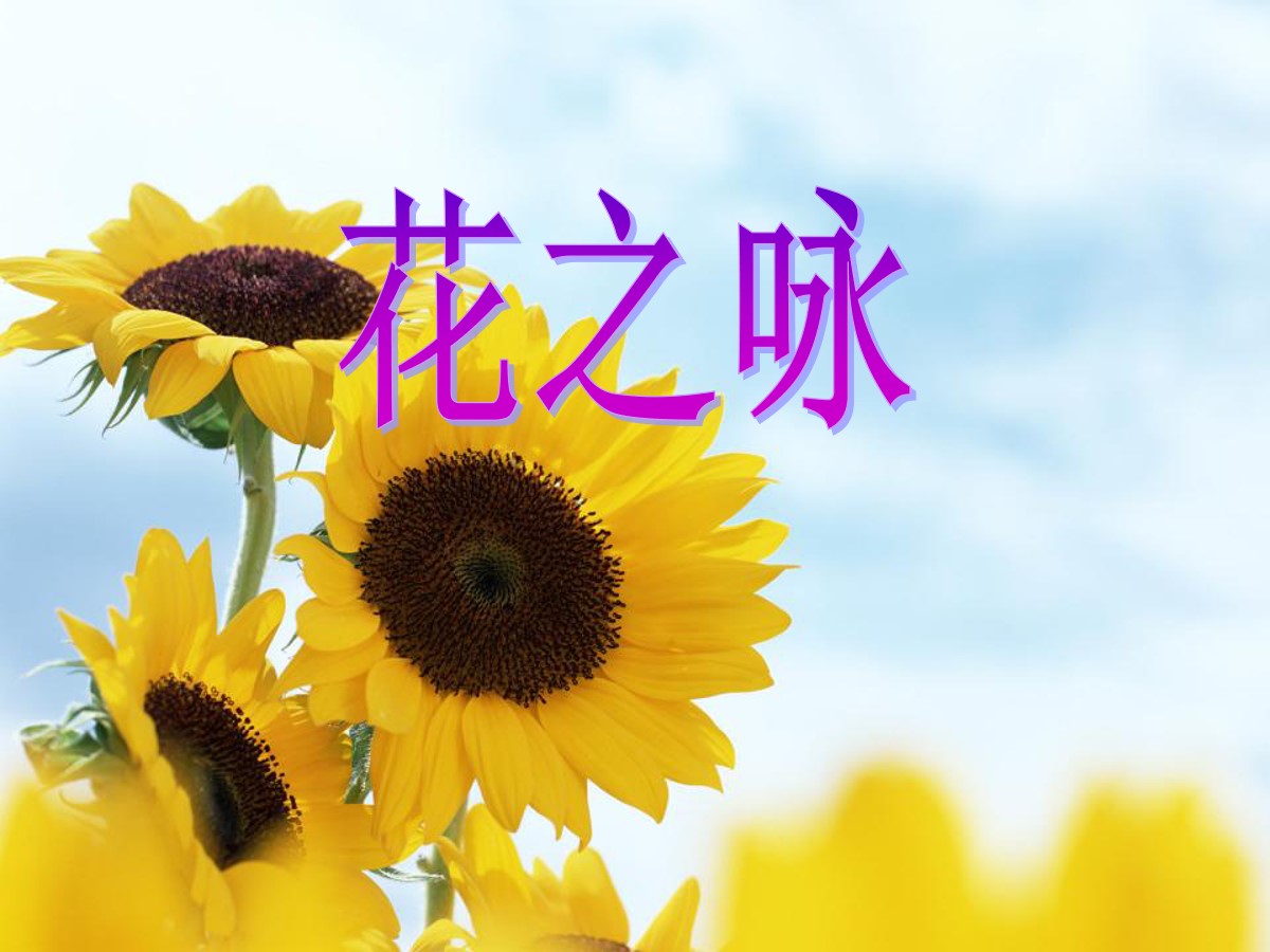 《花之咏》PPT课件3