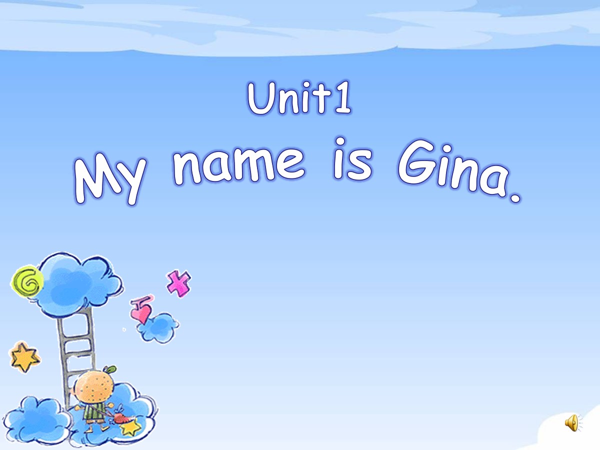 《My name's Gina》PPT课件5