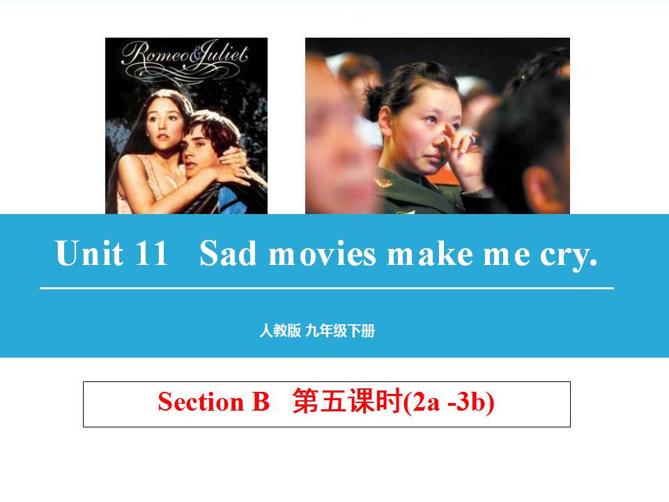 《Sad movies make me cry》PPT课件4
