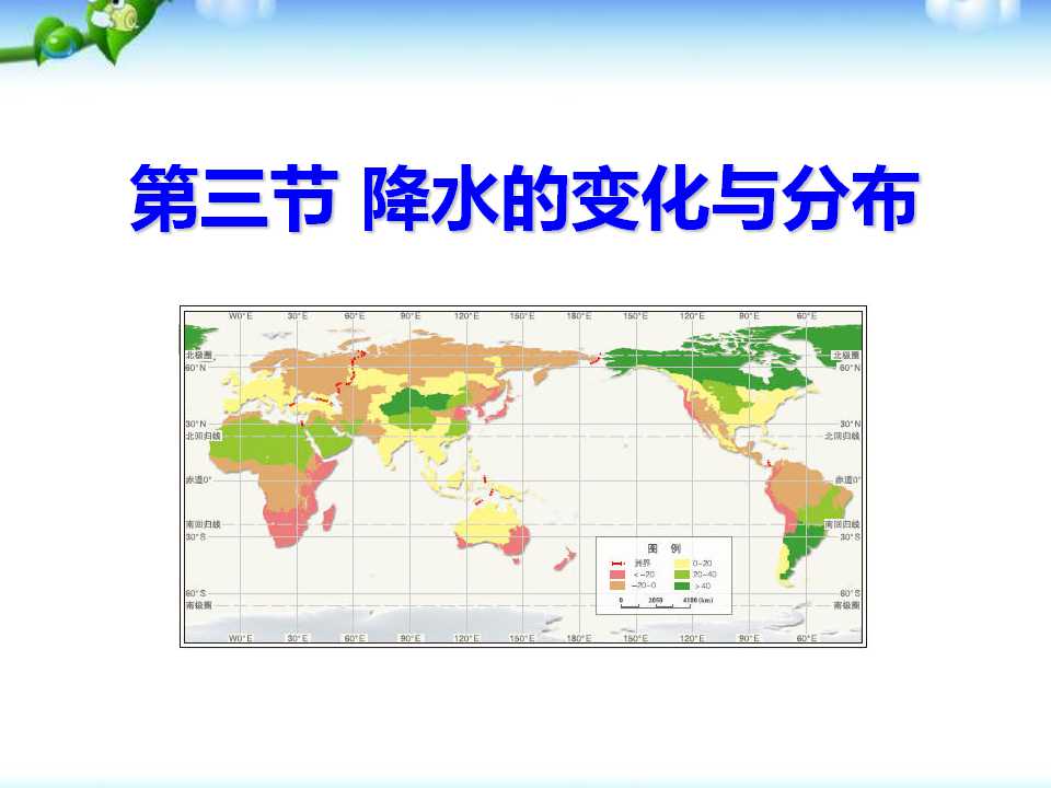 《降水的变化与分布》天气与气候PPT课件4