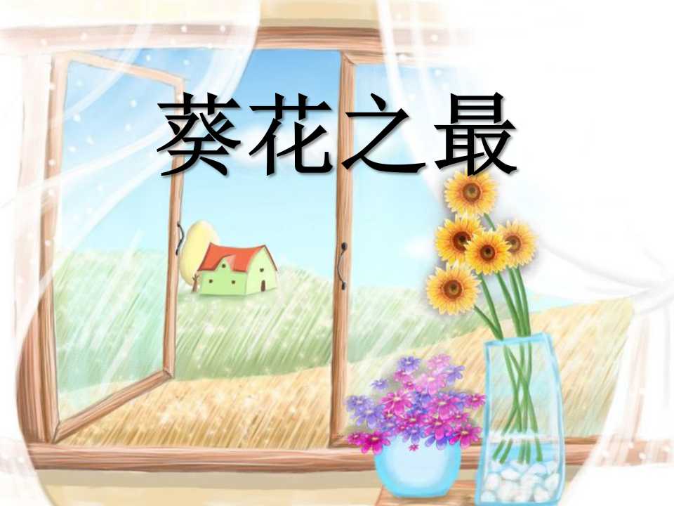 《葵花之最》PPT课件3