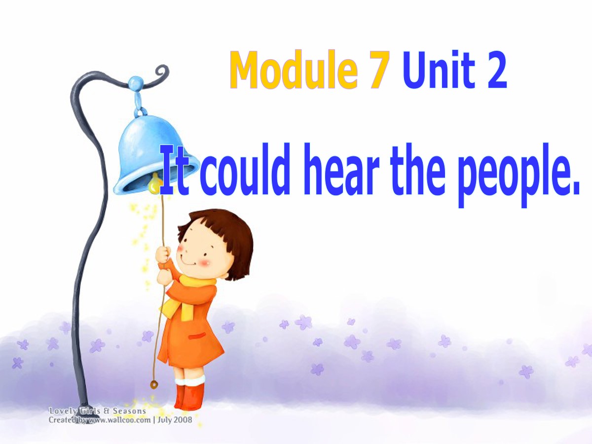 《It could hear the people》PPT课件2
