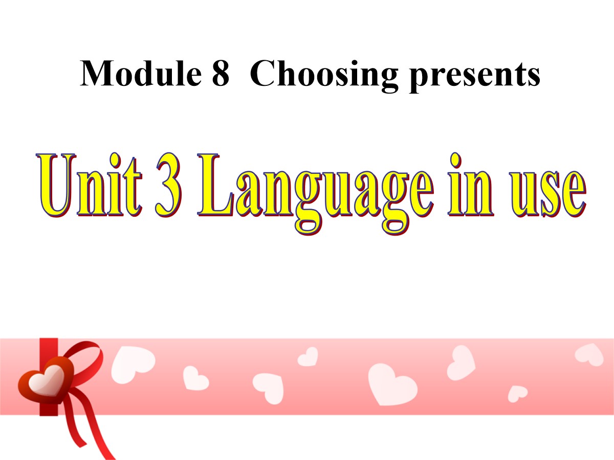 《Language in use》Choosing presents PPT课件2