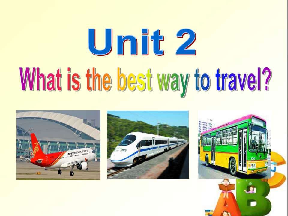 《What is the best way to travel?》Planesships and trains PPT课件