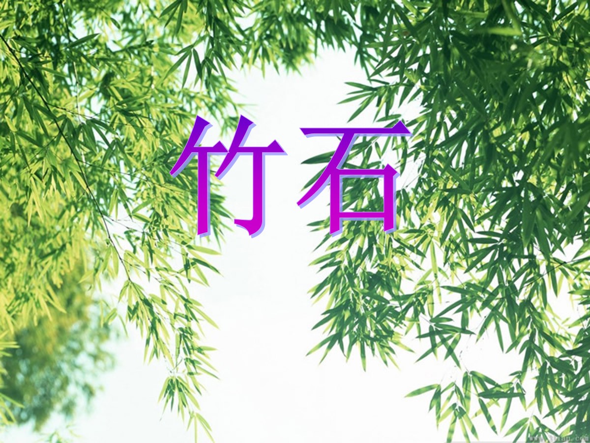 《竹石》PPT课件7