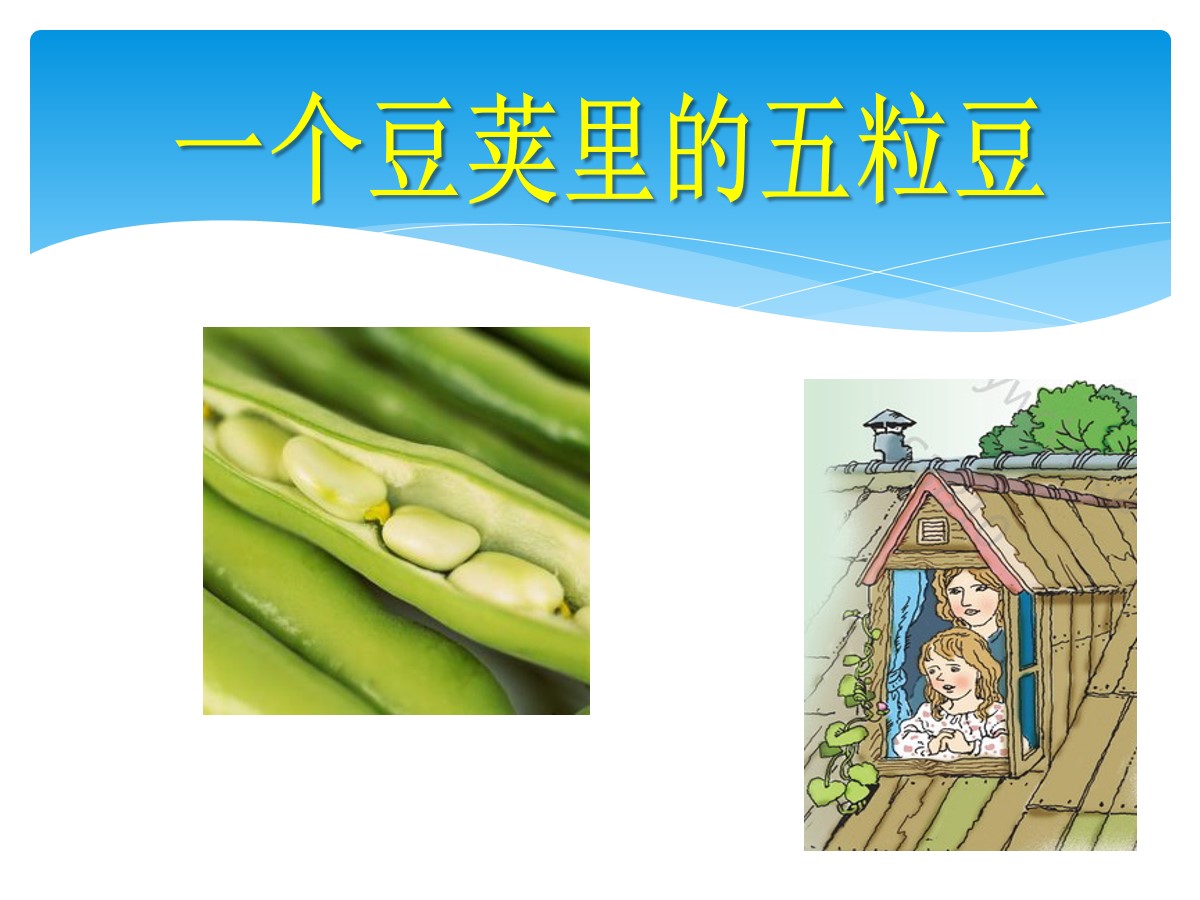 《一个豆荚里的五粒豆》PPT课件3