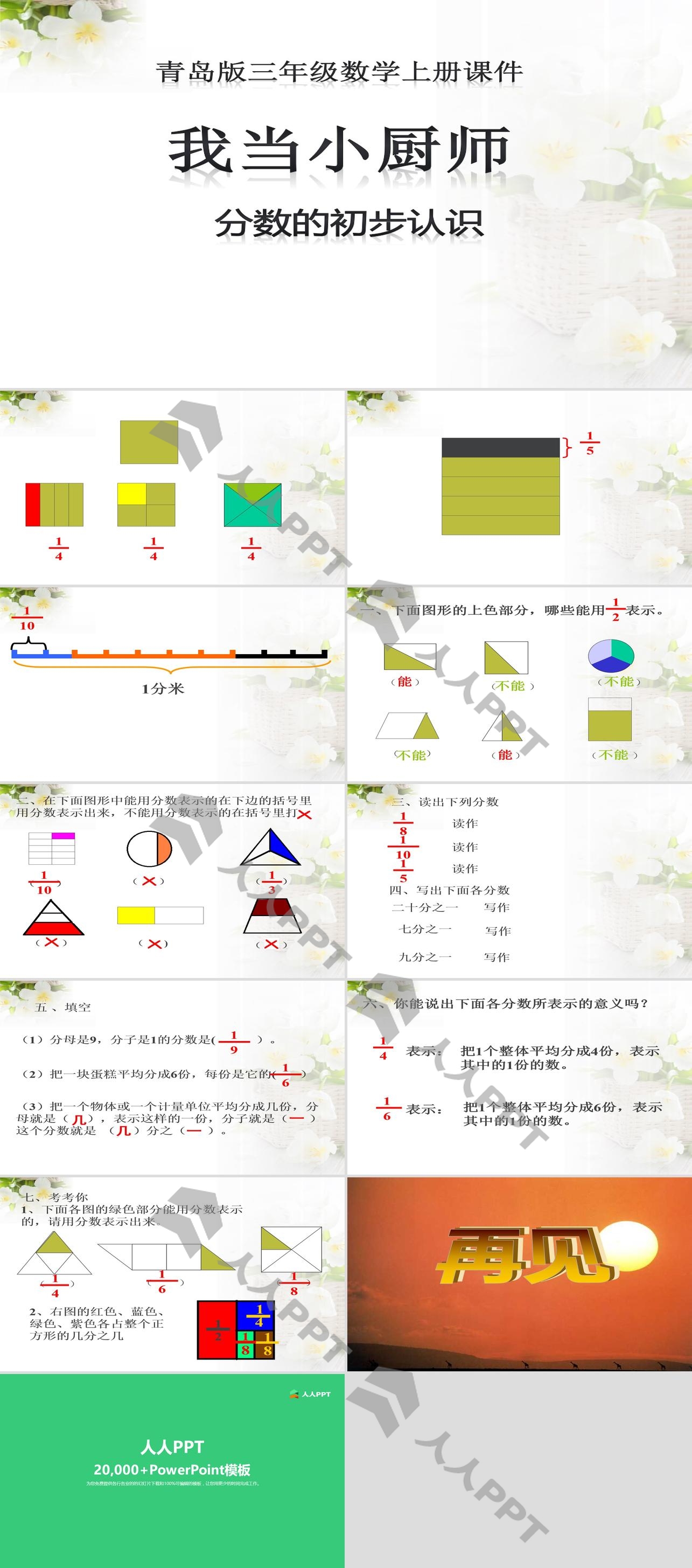 《我当小厨师》PPT课件长图