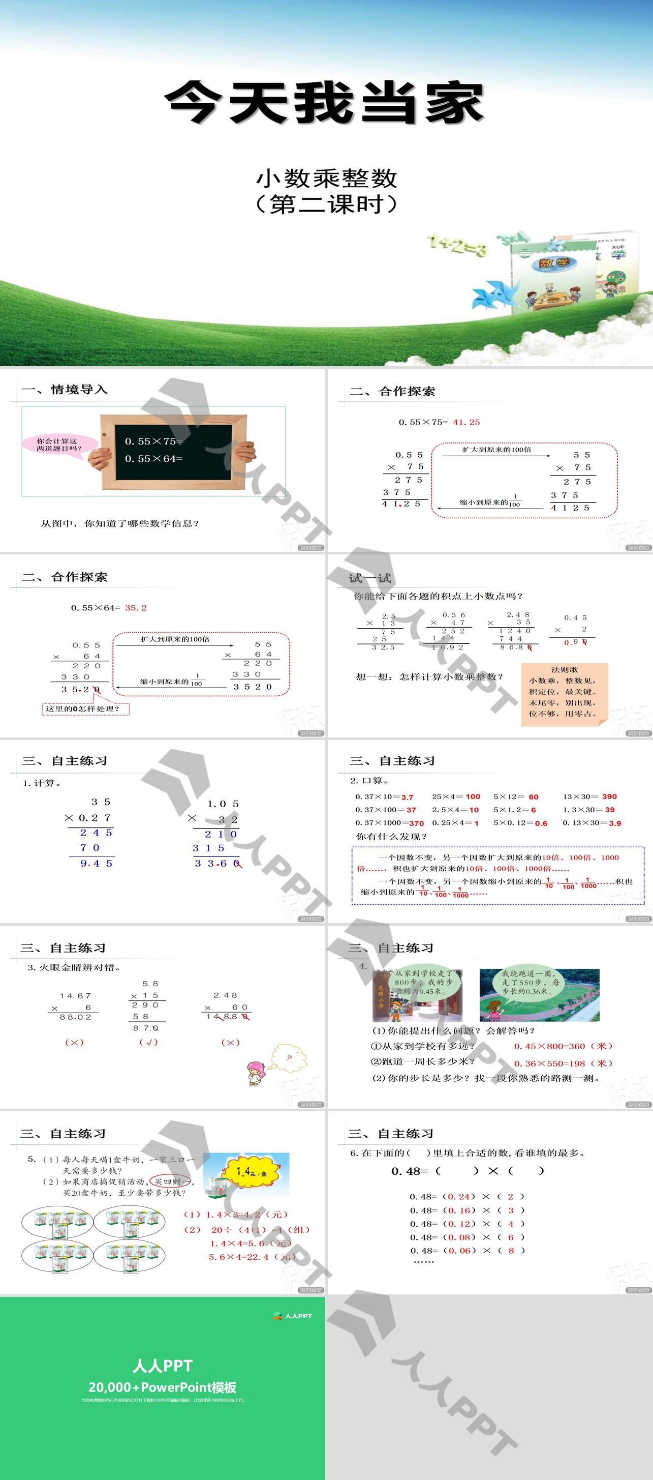 《今天我当家》PPT课件2长图