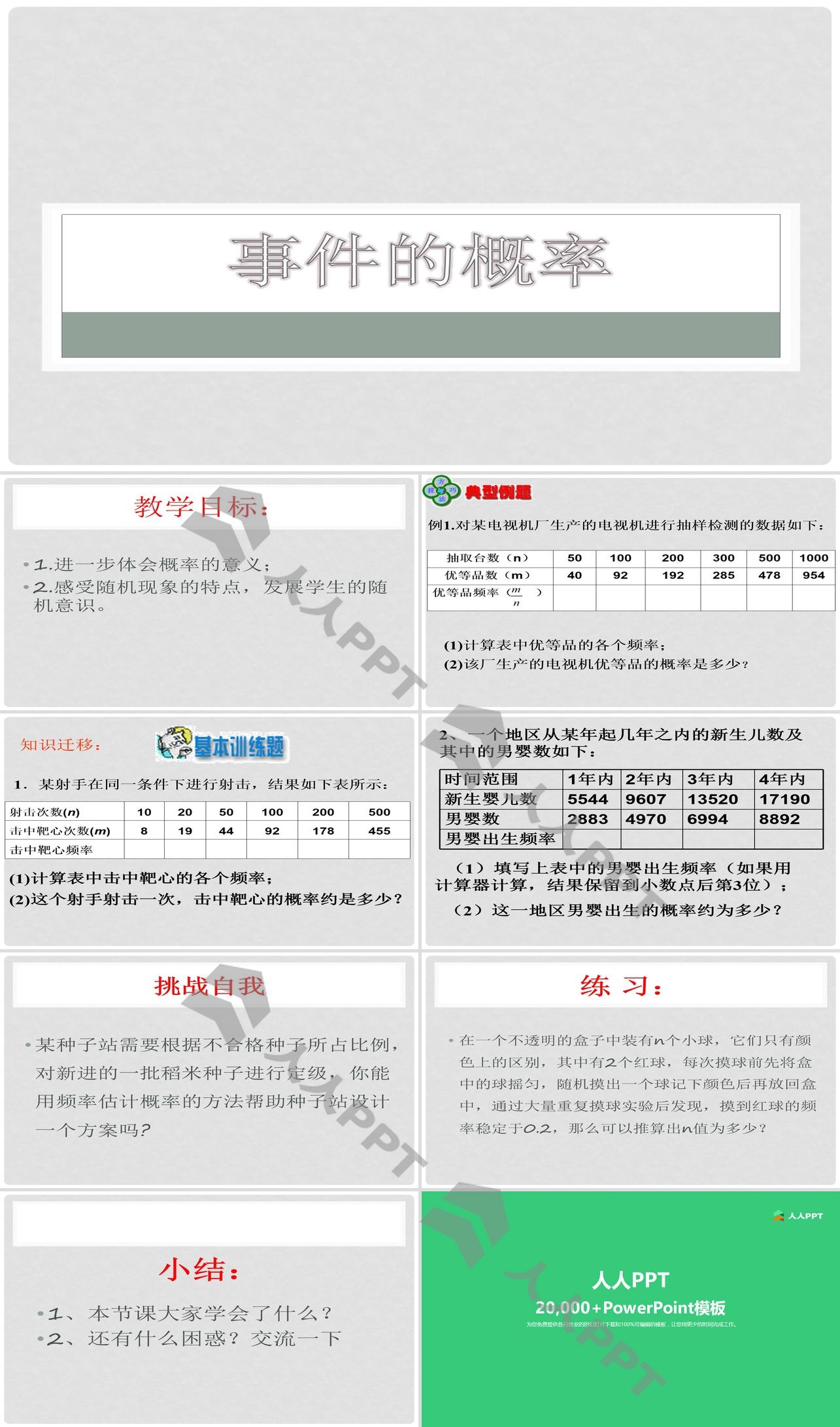 《事件的概率》PPT课件2长图