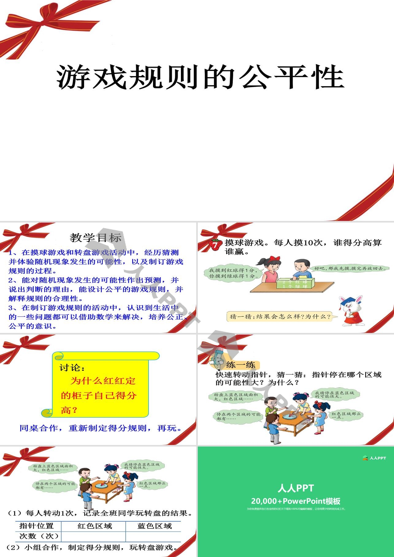 《游戏规则的公平性》可能性PPT课件长图