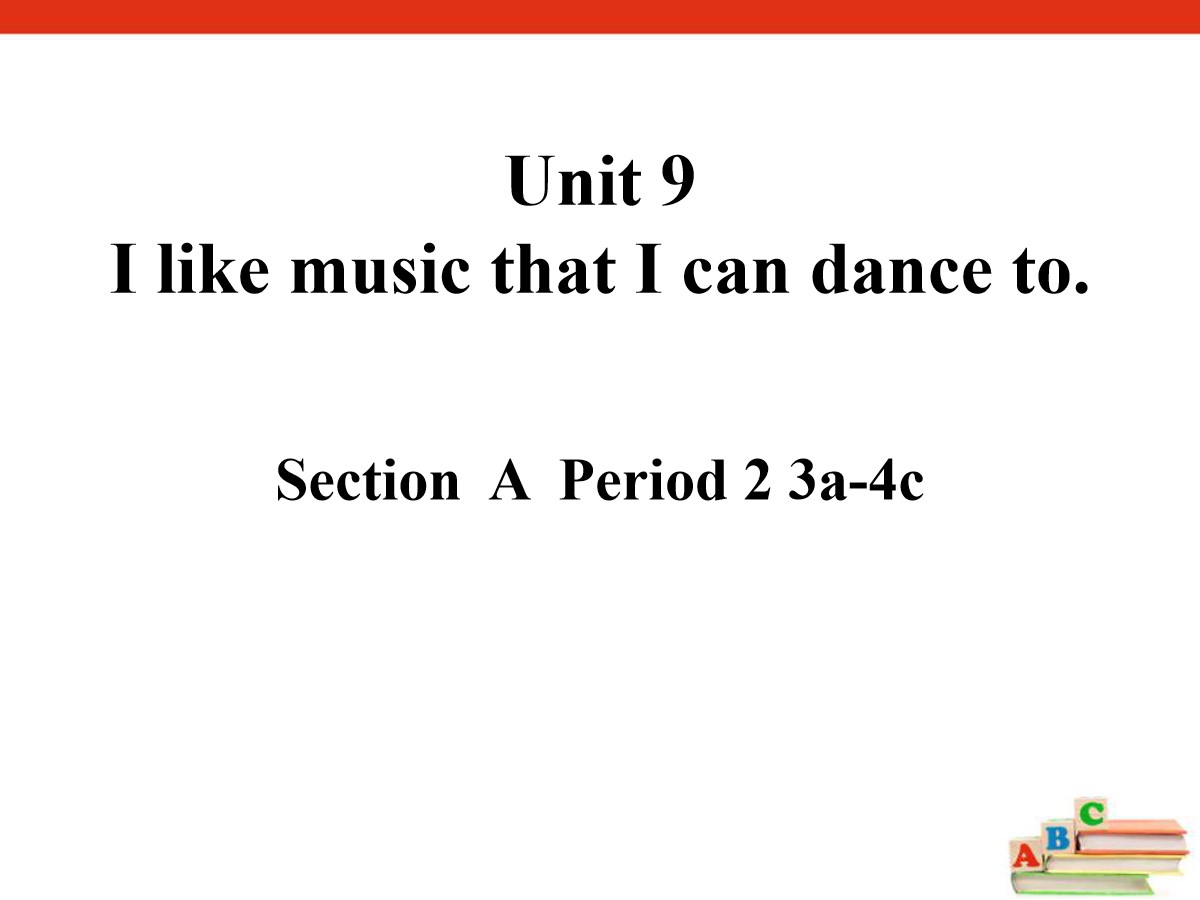 《I like music that I can dance to》PPT课件8