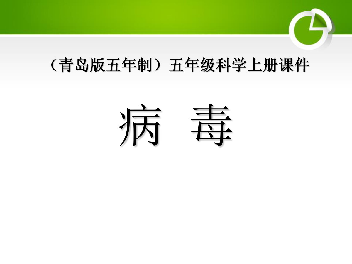 《病毒》PPT