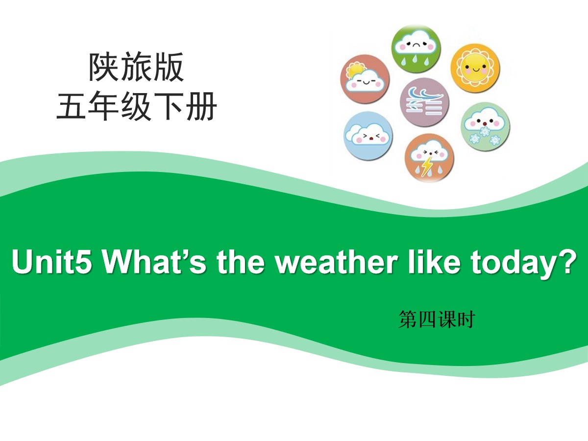 《What's the Weather like Today?》PPT课件