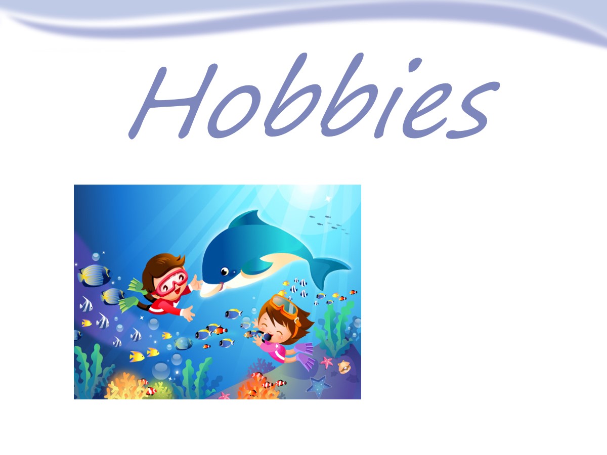 《Hobbies》PPT