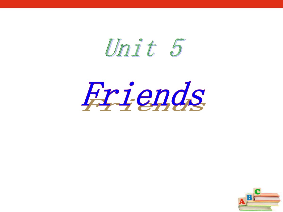 《Friends》PPT