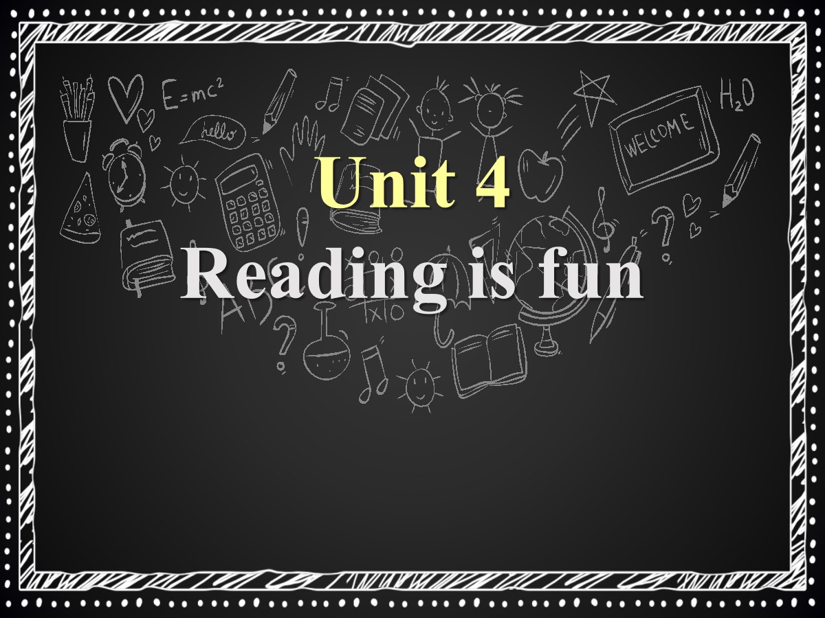 《Reading is fun》PPT