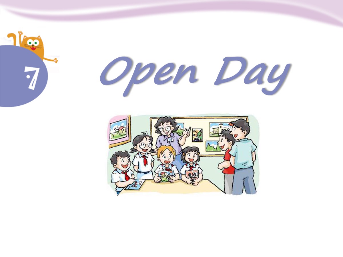 《Open day》PPT