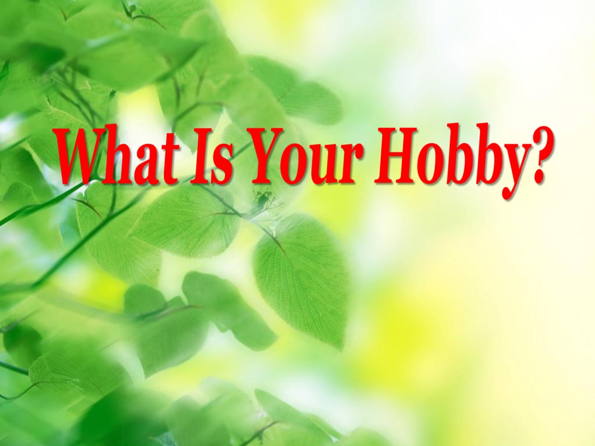 《What's your hobby?》PPT