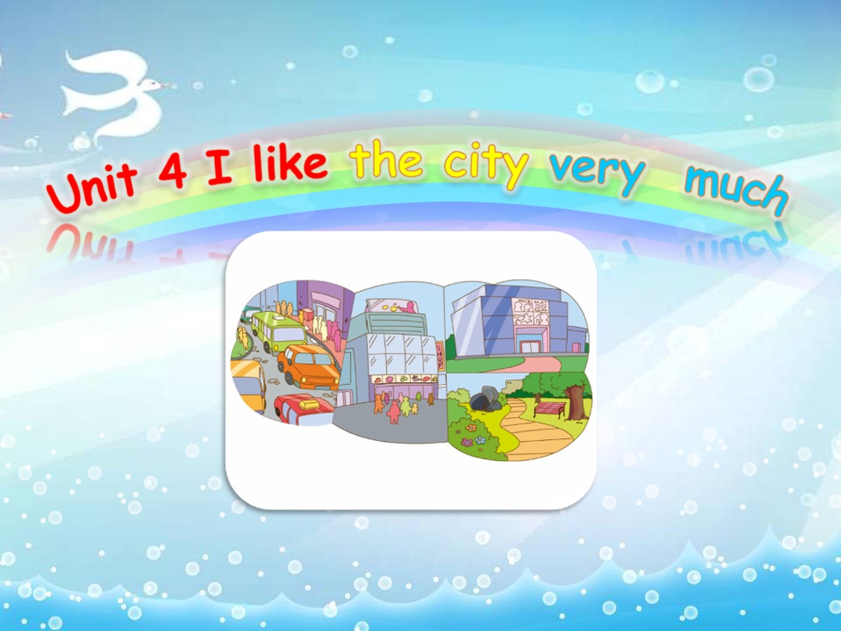 《I like the city very much》PPT