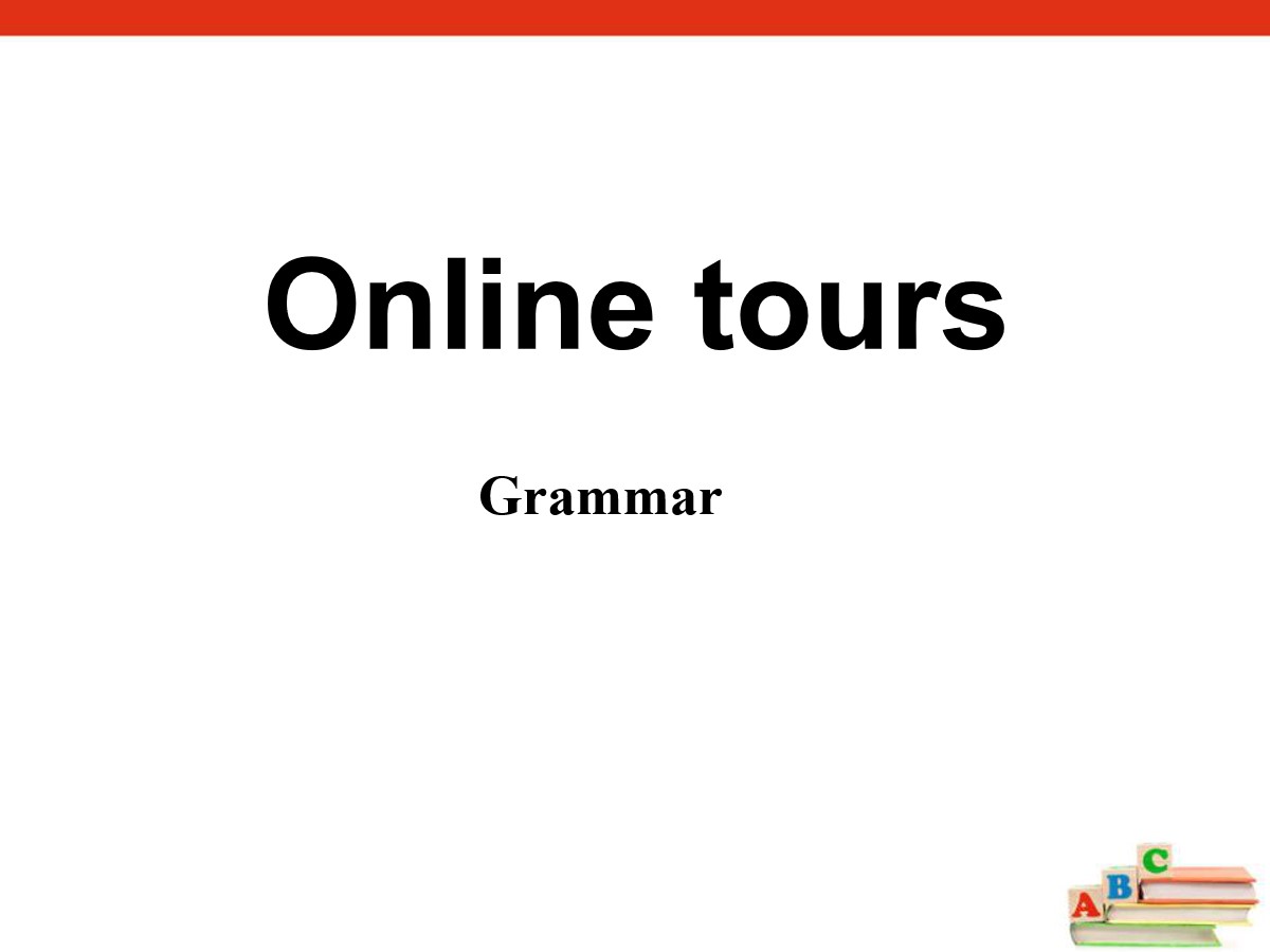 《Online tours》GrammarPPT课件