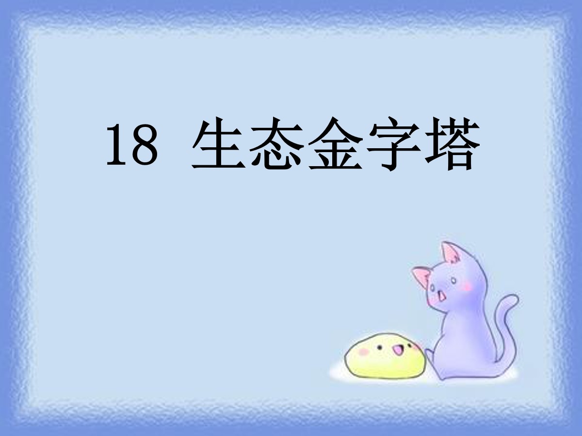 《生态金字塔》PPT