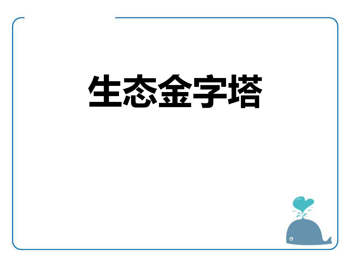 《生态金字塔》PPT课件