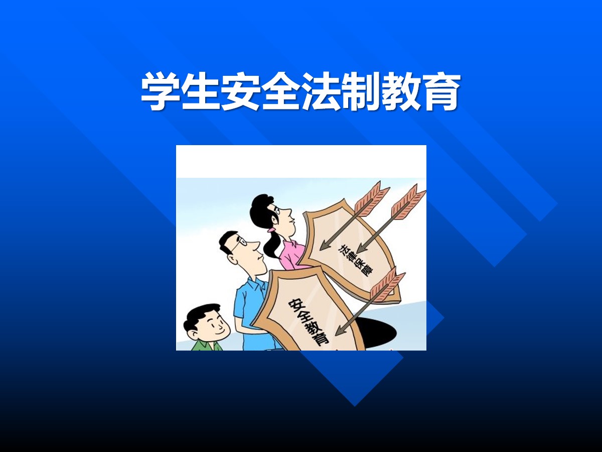 《学生安全法制教育》PPT