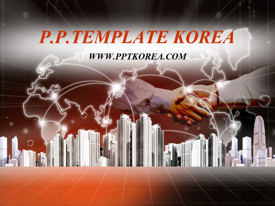 全球贸易合作质感商务PPT模板
