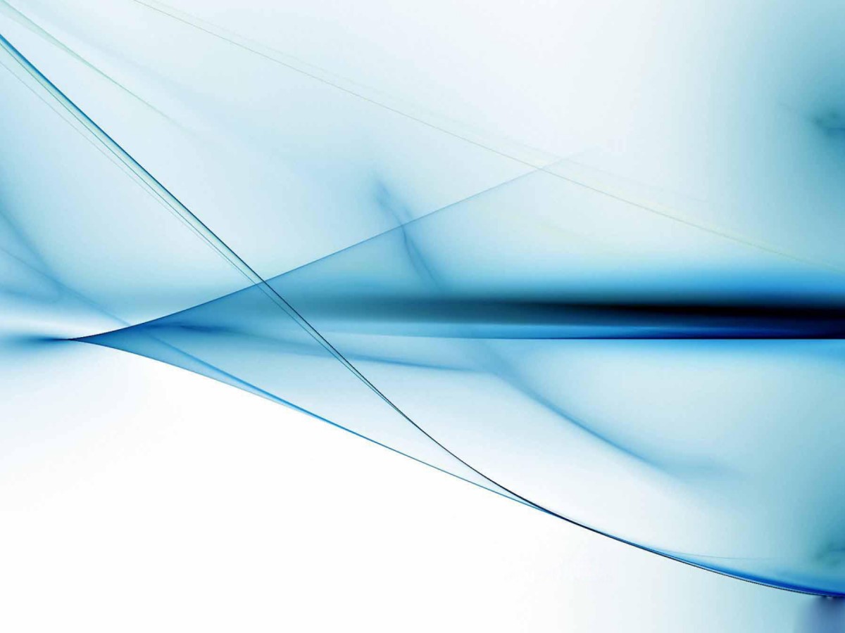 蓝色透明设计抽象玻璃质感PPT 科技PPT模板