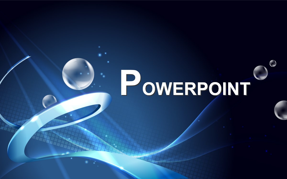 蓝色科技商务PowerPoint模板