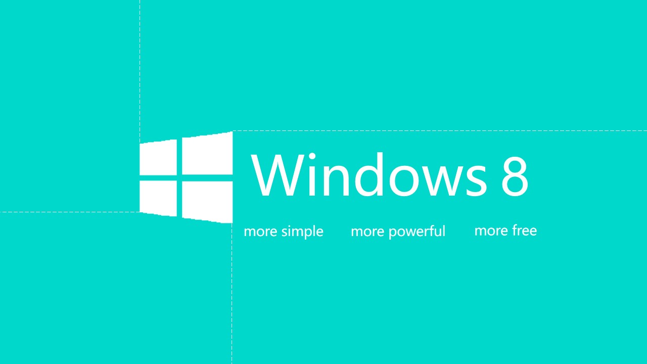 win8风格win8系统介绍PPT模板